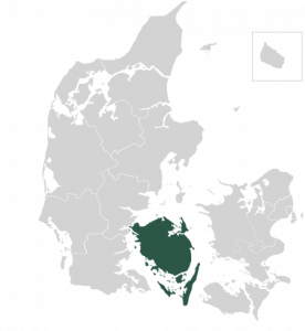 Lokationskort Skovbegravelse Fyn