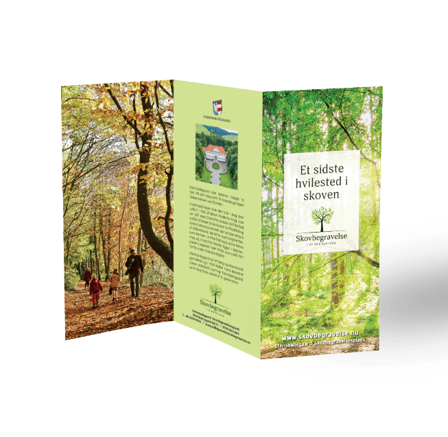 Skovbegravelse brochure