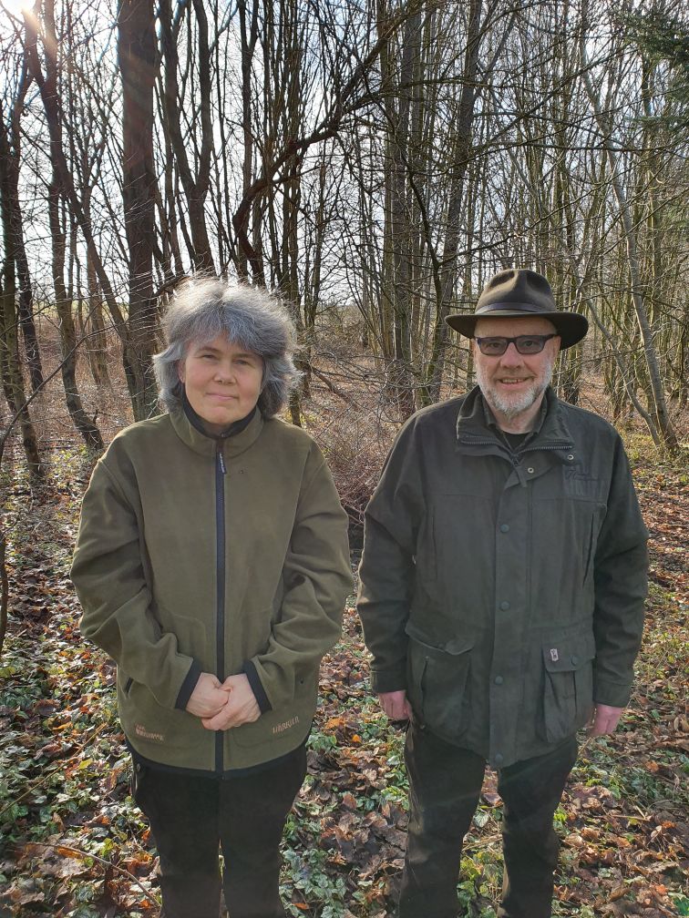 Jonna og Anders Ahrenfeldt_Hostrup Skovbegravelsesplads